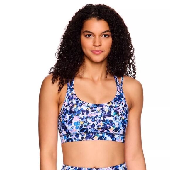 Gaiam Shiva Elsie Print Medium-Impact Sports Bra Size Small - Picture 8 of 8